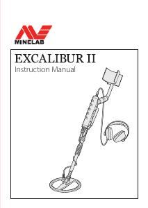 Handleiding Minelab Excalibur II Metaaldetector