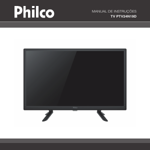 Manual Philco PTV24N19D Televisor LED