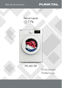 Manual de uso Punktal PK-80 SR Secadora