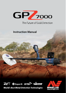 Manual Minelab GPX 7000 Metal Detector