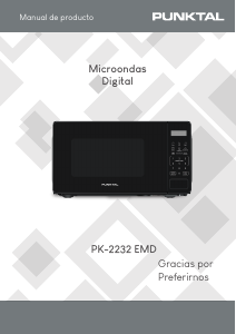 Manual de uso Punktal PK-2232 EMD Microondas