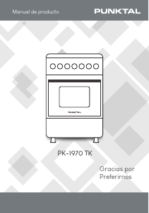 Manual de uso Punktal PK-1970 TK Cocina