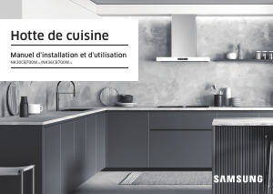 Mode d’emploi Samsung NK30CB700W12AA Hotte aspirante