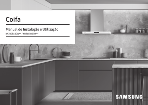 Manual Samsung NK36CB600W12 Exaustor
