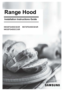 Manuale Samsung NK52FG455CS Cappa da cucina