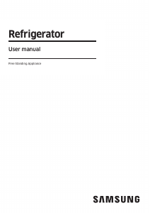 Mode d’emploi Samsung RB15DG6000SR Réfrigérateur combiné