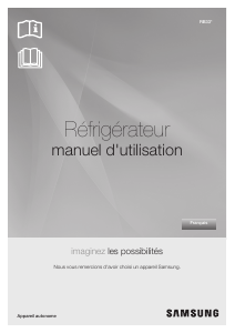 Mode d’emploi Samsung RB33A300405 Réfrigérateur combiné