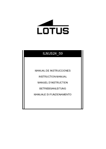 Manuale Lotus 10120 Orologio da polso