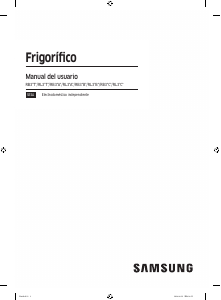 Manual de uso Samsung RB34C675DWW Frigorífico combinado