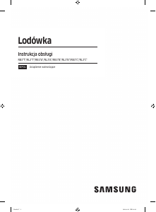 Instrukcja Samsung RB38C600EWW Lodówko-zamrażarka