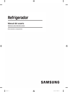 Manual de uso Samsung RB45DG6300B1 Frigorífico combinado