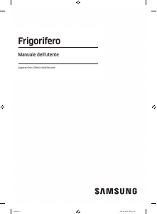 Manuale Samsung RB53DG703CB1 Frigorifero-congelatore