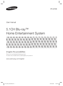 Manual Samsung HT-J4100 Home Theater System