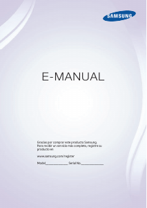 Manual de uso Samsung UN32J4300AK Televisor de LED