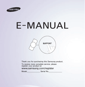 Bruksanvisning Samsung UN32EH4500G LED TV