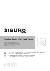 Használati útmutató Siguro TD-H722W Szárító