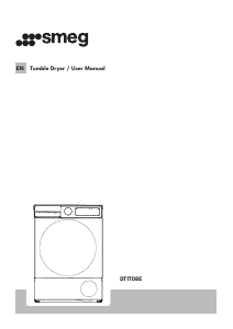 Bruksanvisning Smeg DT1T08E Torktumlare