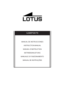 Manual Lotus 15924 Relógio de pulso