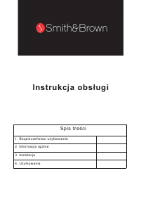 Instrukcja Smith&Brown SFTF-733-BE5 Lodówko-zamrażarka