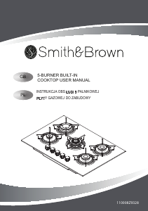 Instrukcja Smith&Brown G572-BP5 Płyta do zabudowy
