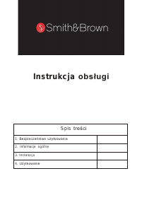 Instrukcja Smith&Brown SFTTF-212-SE3 Lodówka