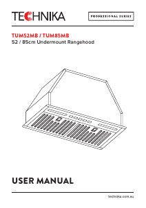 Manual Technika TUM85MB Cooker Hood