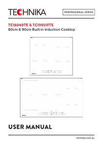 Handleiding Technika TCI9051FTE Kookplaat