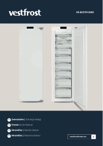 Bruksanvisning Vestfrost VR-BF27913H0S Frys