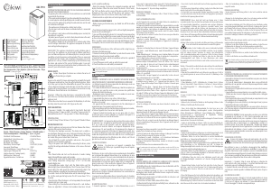 Manual Kiwi KAC-7910 Air Conditioner