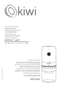 Mode d’emploi Kiwi KSPG-4822 Moulin à café
