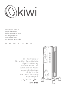 Manuale Kiwi KHT-8405 Termoventilatore