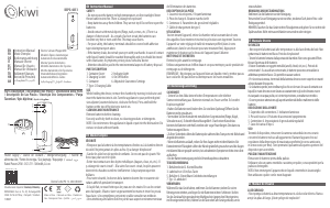 كتيب Kiwi KSPG-4851 مطحنة فلفل وملح