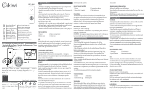 كتيب Kiwi KSPG-4849 مطحنة فلفل وملح