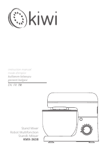 Mode d’emploi Kiwi KMX-3638 Robot sur socle