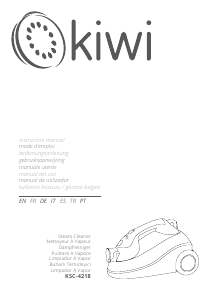 Bruksanvisning Kiwi KSC-4218 Ångtvätt