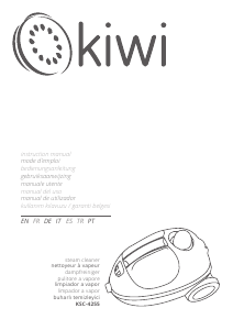Bruksanvisning Kiwi KSC-4255 Ångtvätt