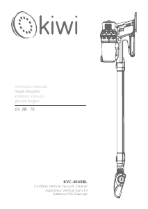 Mode d’emploi Kiwi KVC-4040BL Aspirateur