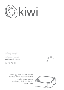 Handleiding Kiwi KWP-8520 Waterpomp