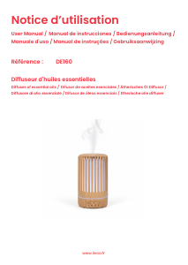 Manual de uso Livoo DE160 Difusor de aroma