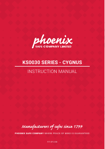 Handleiding Phoenix KS0035E Cygnus Kluis