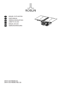 Manual de uso Roblin Onyx Extreme Recyclage Placa