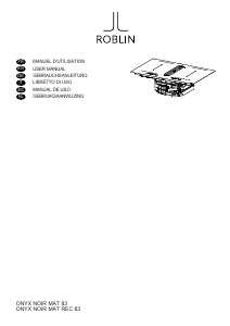 Mode d’emploi Roblin Onyx Table de cuisson