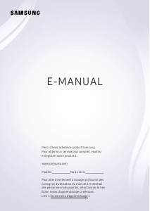 Mode d’emploi Samsung UN75RU7100F Téléviseur LED