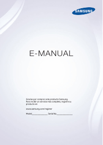 Manual de uso Samsung UN65JU6700G Televisor de LED