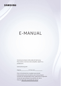 Manual de uso Samsung UN55RU7300P Televisor de LED