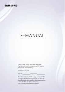 Mode d’emploi Samsung UN43NU6900F Téléviseur LED