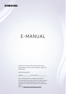 Manual de uso Samsung UN50NU7090F Televisor de LED
