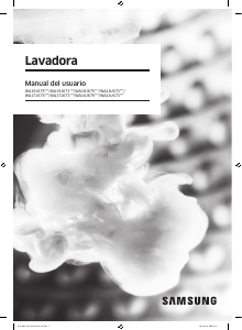 Manual de uso Samsung WA18J6750LV Lavadora