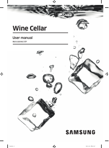 Manual Samsung RW33B99C5TF Wine Cabinet