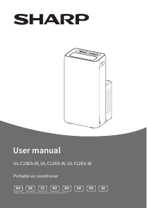Használati útmutató Sharp UL-C10EA-W Légkondicionáló berendezés